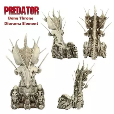 Predator Clan Leader Bone Throne 14  Chair Diorama Figure B17 • $199