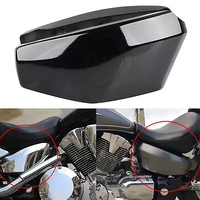 Gloss Black Motorcycle Battery Side Cover For Honda VTX 1300 R/S/C/T 2003-2009 • $34.18