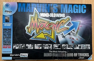 Marvin’s Magic Mind Blowing Magic With DVD • £5