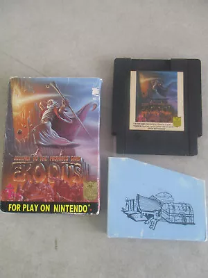 Nintendo Nes Exodus Journey To The Promised Land Original Game And Box • $13.50