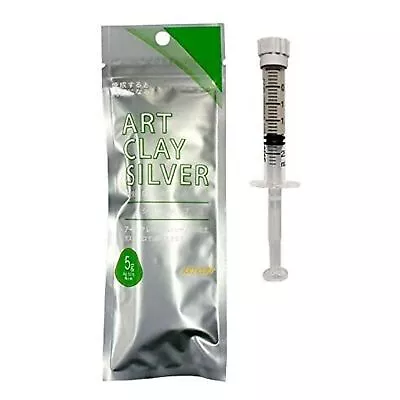 Art Clay Silver 5g Precious Metal Clay PMC Low Fire Syringe Paste No Nozzle • $30.99