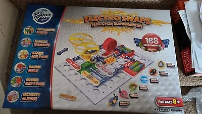 Science Kidz Electro Snaps 188 Experiments Kit - Electronic Circuit Set For Kids • £21.99