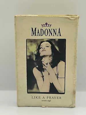 Madonna Like A Prayer 1989 Cassette Single • $2.99