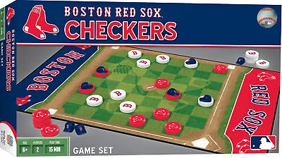 Officially Licensed MLB Boston Red Sox Checkers Board Game Ages 6+ • $19.99