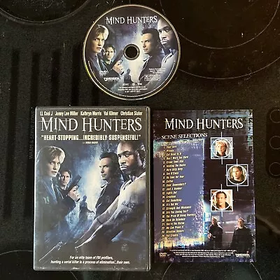 Mindhunters (DVD 2005) Jonny Lee Miller  Val Kilmer  Christian Slater W/ Insert • $6.95