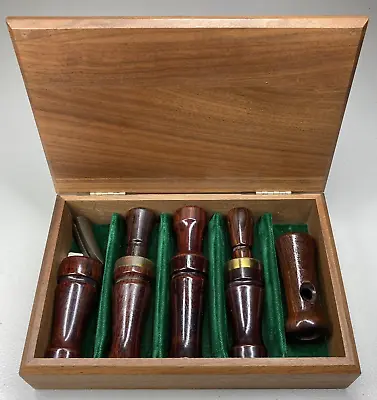 Ducks Unlimited 4 Call Set In Wood Presentation Box 1 Additional Call For Parts • $99.95