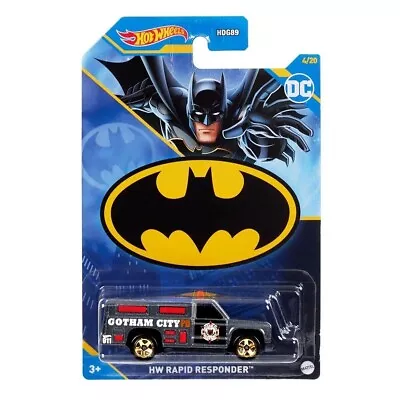 Hot Wheels Batman DC HW Papid Responder Metal Diecast Car Model Toy 1:64 • $8.89