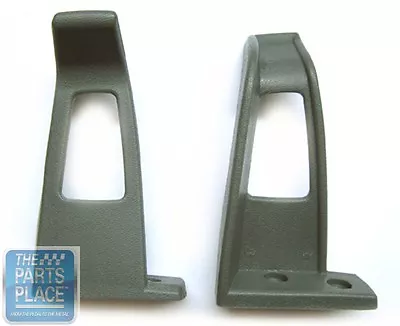 $25 • Buy 1978-88 GM Seat Belt Guides - Gray - Pair