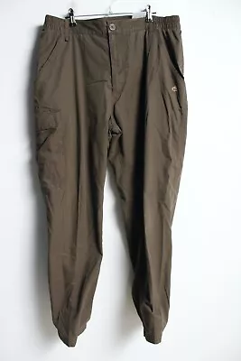 Craghoppers Mens Hiking Trousers - Brown Khaki. Size W36 Short (g12) • £9.99