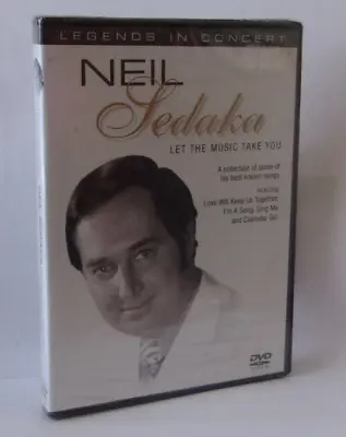 Neil Sedaka - Legends In Concert (DVD 2008) Solitaire Oh Carol....New & Sealed • £4.99