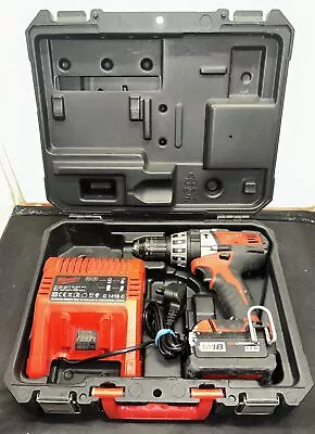 Milwaukee C18 PD Compact Cordless Percussion Drill 1 Battery & Charger (338387) • £70