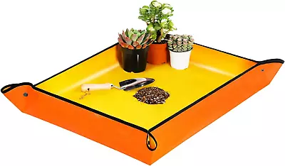 Plant Repotting Mat Extra Thickened Stiffer PE Durable Coating 29.5'' X 39.4''W • $10.05