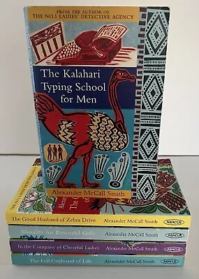 5x The No. 1 Ladies' Detective Agency Small PB Books Alexander McCall Smith • $25.95