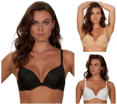 £25.20 • Buy After Eden Basic Single Boost Gel Bra 7000 Womens Natural Push Up Bras