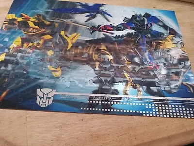Transformers Puzzle With Miniture Transformer Truck • $6