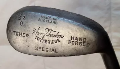 Harry Vardon Totteridge Special VTG Golf Club Pitcher Scotland B 3 Wood Shaft • $150