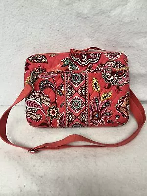 Vera Bradley Mini Laptop Case With Strap Call Me Coral • $19.99