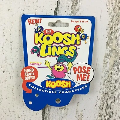 Koosh Lings Tag And Stickers ONLY 1996 Ball OddzOn Vtg • $9.99