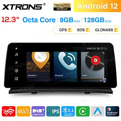 12.3  Qualcomm 8Core Android 12 Car Stereo Radio Carplay GPS WIFI For BMW X3 E83 • $539.99