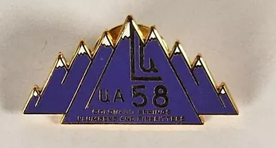 Ua Pin Local 58 Union Plumbers Steamfitters Colorado Springs CO Mountains  • $69.95