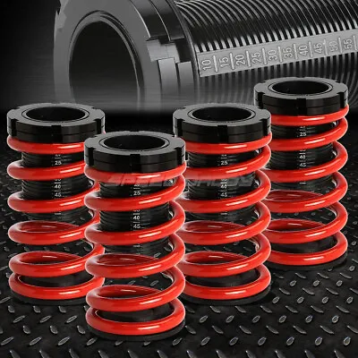 For 01-05 Honda Civic Em Red 1-3  Adjustable Coilover Suspension Lowering Spring • $58.88