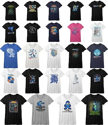 Pre-Sell Mega Man Video Game Licensed Ladies Women's T-Shirt  • $23.75