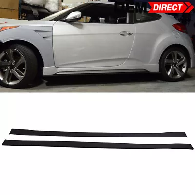 Fits 12-14 Hyundai Veloster Turbo S Style Side Skirts Extensions • $82.99