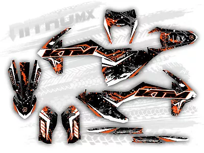 NitroMX Graphic Kit For KTM EXC EXC-F XC-W 125 250 350 450 500 2017 2018 2019 • $252.89