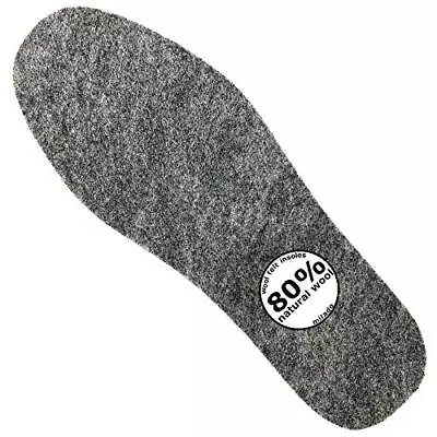 Wool Felt Warm InsolesFelt Insoles For Boots And ShoesWool Insoles For Men (Me • $16.31