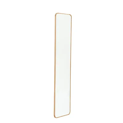 UK Long Mirror Wall Full Length Framed Mirror Bedroom Dressing Mirror Gold Frame • £27.95