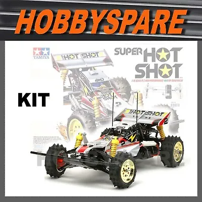 New Tamiya Super Hotshot 1/10 Rc 4wd Buggy Kit Hot Shot 58517a 2012 • $379.98