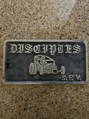 Disciples San Fernando Valley Car Club Plate No Reserve On This Plaque • $61