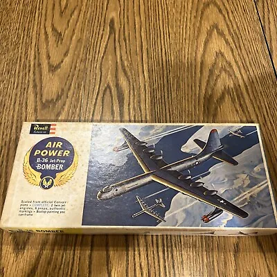 Revell 1:181 Air Power B-36 Bomber Vintage Model Kit H-139-130 Complete Open Box • $107.99