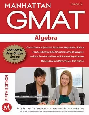 Manhattan GMAT Algebra Guide 2 [With Web Access] By Manhattan GMAT • $5.09