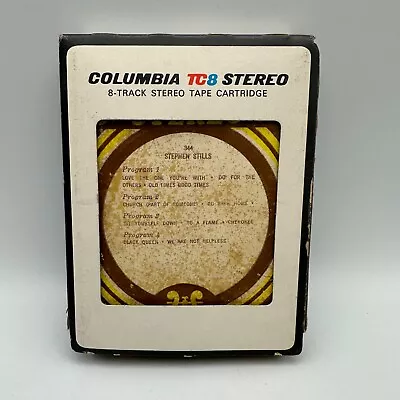 Stephen Stills 8-Track Cassette Tape Cartridge Debut Album Tested Fast Shipping • $7.99