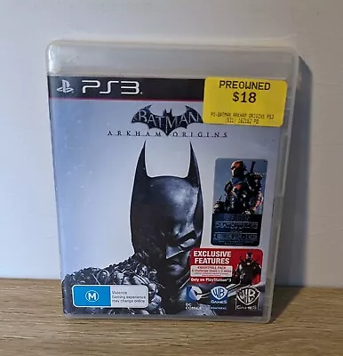 Batman Arkham Origins - Sony PlayStation 3 PS3 - Complete Game  Free Postage • $16