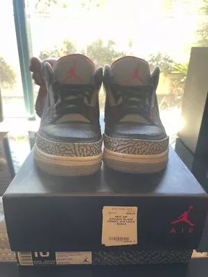 Jordan 3 Black Cement 2018 • $600