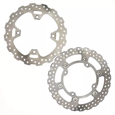 New Front & Rear Disc Brake Rotors For Kawasaki KX450F KX 450F 2006 2007-2014 • $77.98