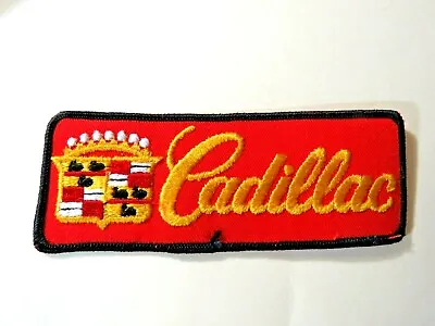 $14.95 • Buy Cadillac Patch  Vintage 5  Jacket _ Shirt, _ Or Hat Patch Badge Emblem Beautiful