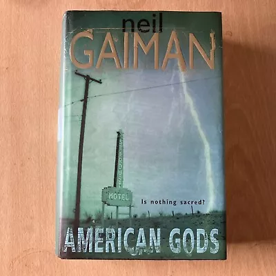 American Gods By Neil Gaiman (Hardcover 2001) Signed By Neil Gaiman • £100