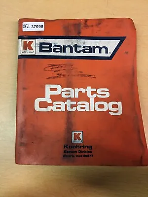 $32 • Buy Koehring Bantam S-628 Telekruiser Crane OEM Parts Catalog Manual