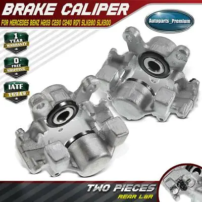 2x Rear Left & Right Brake Caliper For Mercedes Benz W203 C230 C240 R171 SLK280 • $89.99