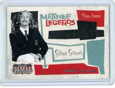 2011 Panini Matinee Legends #12 PETER SELLERS Patch /39 • $24