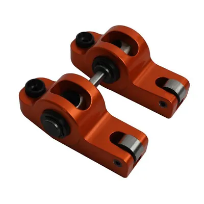 IN STOCK Harland Sharp AMC Jeep 4.0L 5/16  Pedestal Mount 1.7 Roller Rocker Arms • $599.99