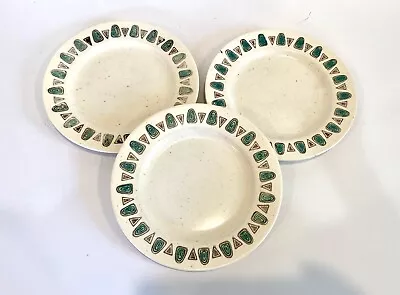 Vintage Metlox Poppytrail Navajo California Salad Plate 7.5  Set Of 3 Great • $34