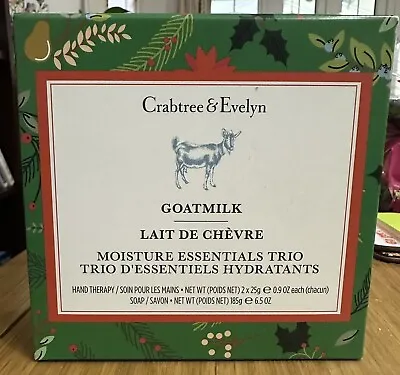 Crabtree & Evelyn Goatmilk Moisture Essentials Trio • £10.99