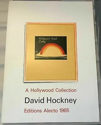 David Hockney Hand Signed Hollywood Bowl Collection Original Lithograph Print! • £7855.85