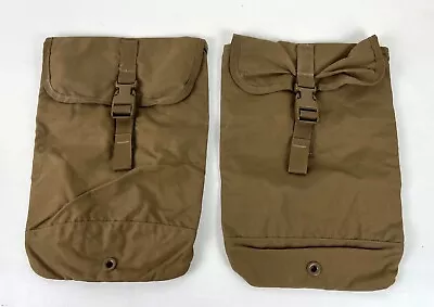 New Lot Of 2 Ea USMC Hydration 100oz MOLLE Water Pouch Coyote Brown • $20.39