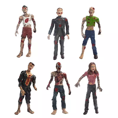 6 PCS Mini Zombie Figures Walking Dead Figurines Slappy Doll From • $13.59