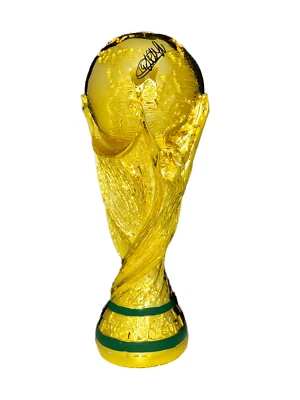 Rare Thierry Henry Signed Replica World Cup Trophy See Proof + Coa Arsenal • £599.99